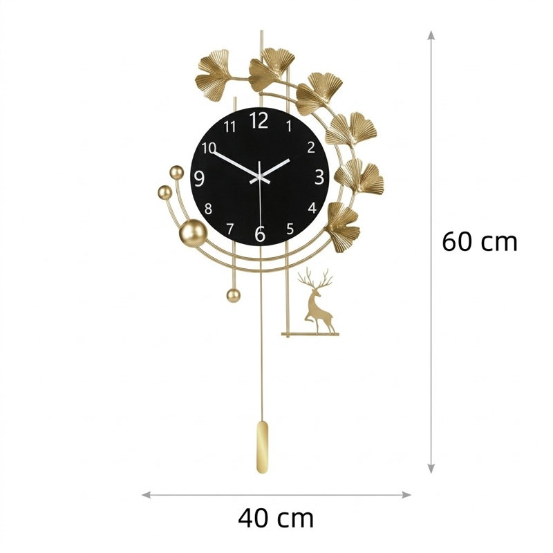Iron Analogue Wall Clock