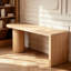 Bureau en bois massif Burlywood