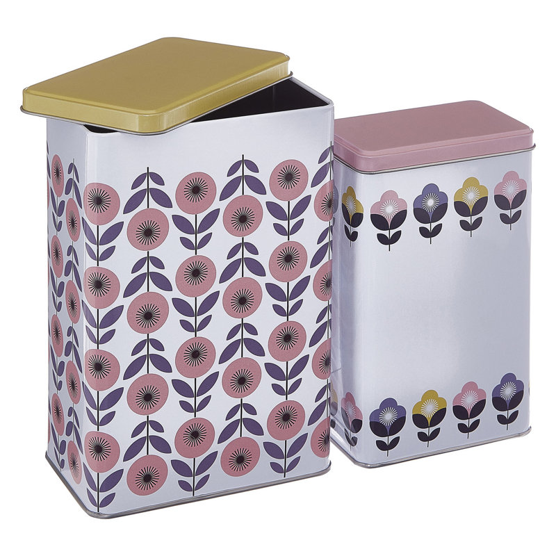 Metal Canister - Set of 2