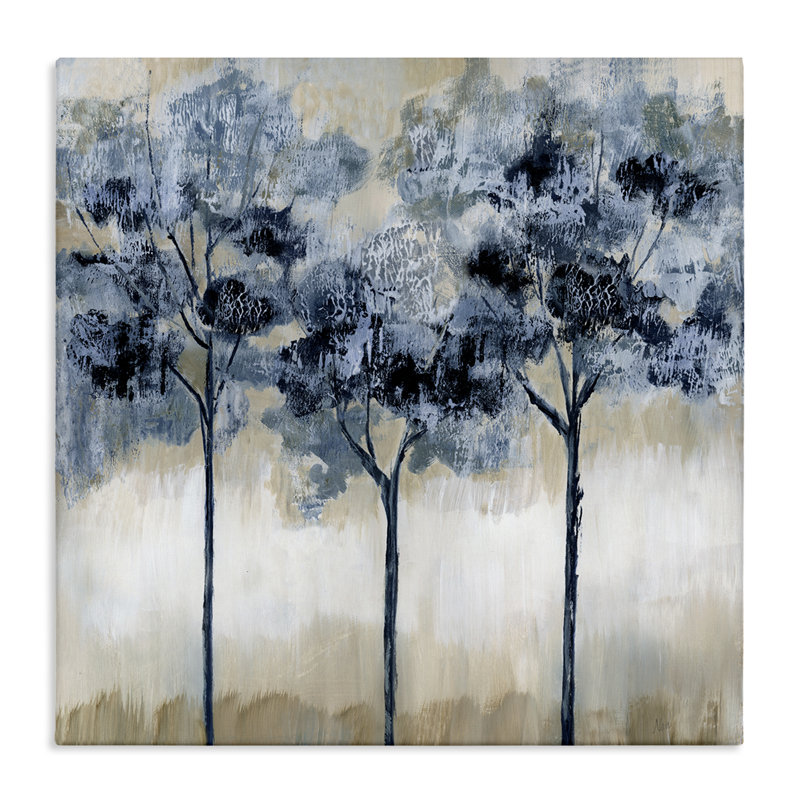 «Dappled Tree Trio», art mural par Nan, H 36 po x l 36 po