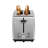 Continental Electric Professional Series 2 Slice Wide Slot Toaster Stainless