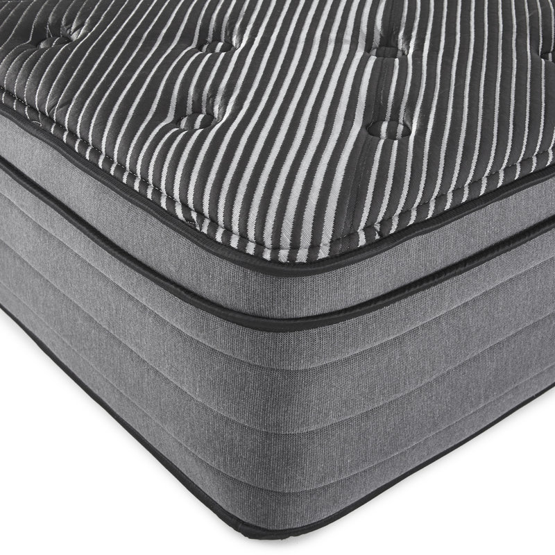 Lifesky Cooling Full Mattress For Master Bedroom: 15\" Ultra Plush Eurotop With Lux Cool Ice Fabric - Copper Gel Visco Memory Foam & Edge Support Coils For Pressure Relief & Partner Motion Isolation