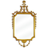 The Branding Flat Beveled Wall Mirror