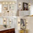 Fabrianna Brass Glass Wall Light-1599491076
