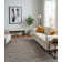 Struttura Rectangle Area Rug in Black/Natural