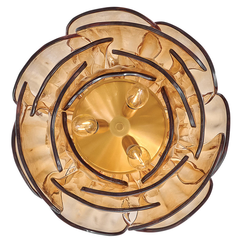 Fantine 6 - Light Pendant, Amber