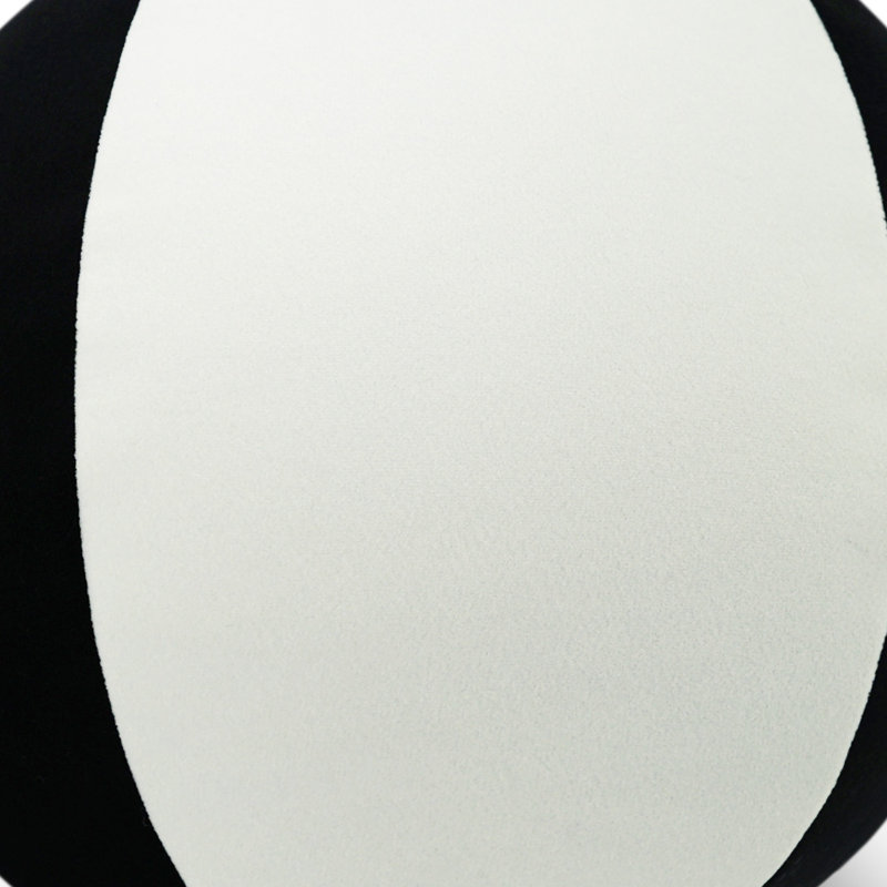 Coussin Posh Ball II, Noir