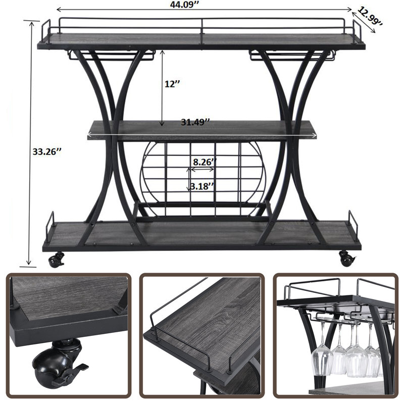 Chariot-bar industriel Dailan