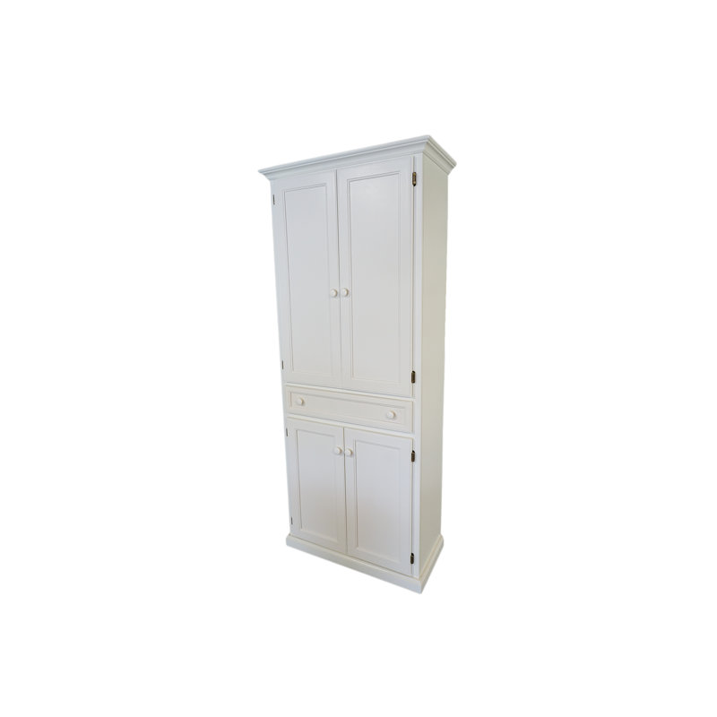 Garde-manger 75 po Assja, Blanc brillant