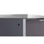 Ensemble d’armoire modulaire en gris ardoise avec housses l 96 po x p 24 po