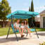 3 Person Porch Swing with Canopy