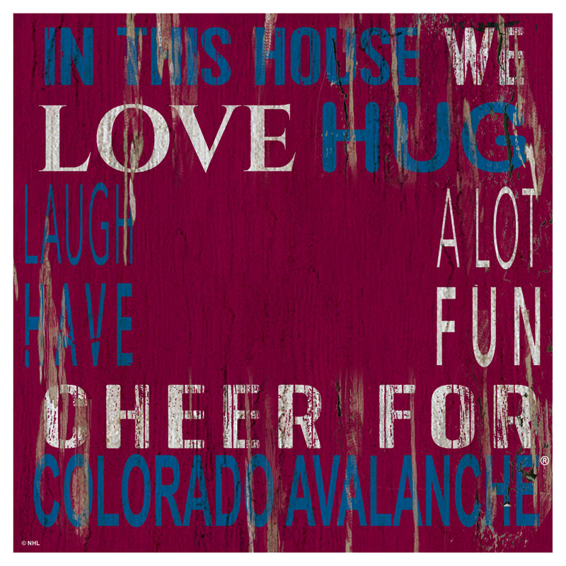 Wall Decor, Colorado Avalanche