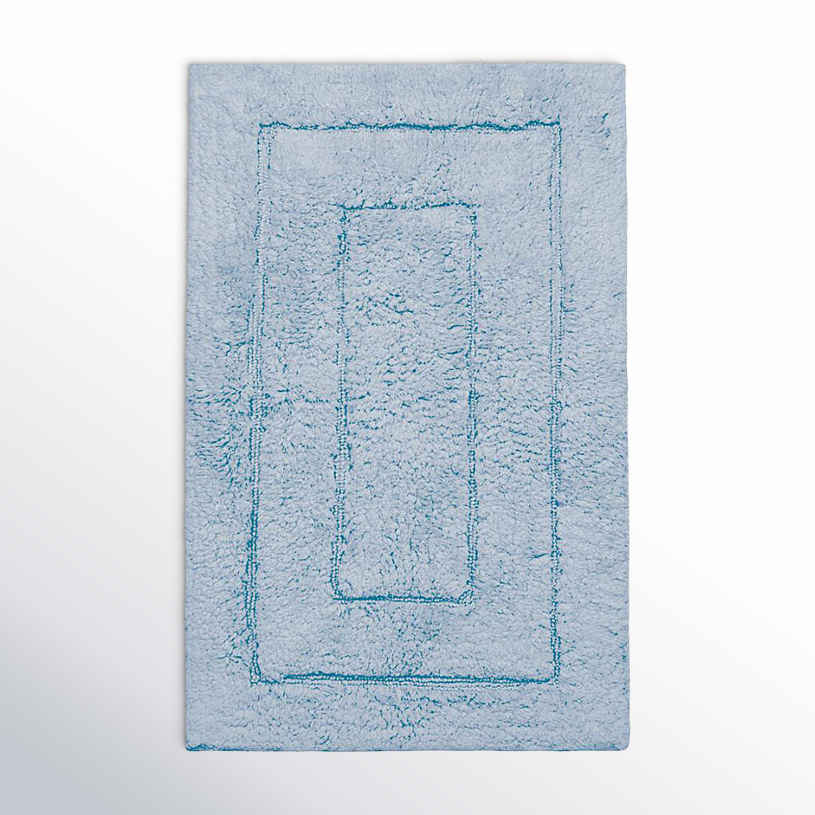Apolonia Bath Rug, 24" H x 40" W, Smoke Blue