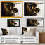Décoration murale noire et dorée Cally Lillies - Calla Lily-2057167362-2057167373
