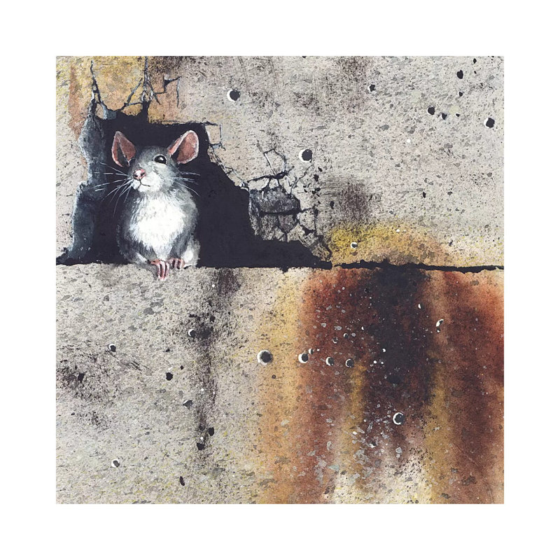 Front Stoop by Maggie Vandewalle - Wrapped Canvas Print