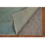Tapis décoratif moderne vert et bleu Gabbeh 3 x 4