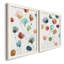 «Lollipop Garden I», ensemble de 2 peintures sur toile encadrées-1269349638-1269349641