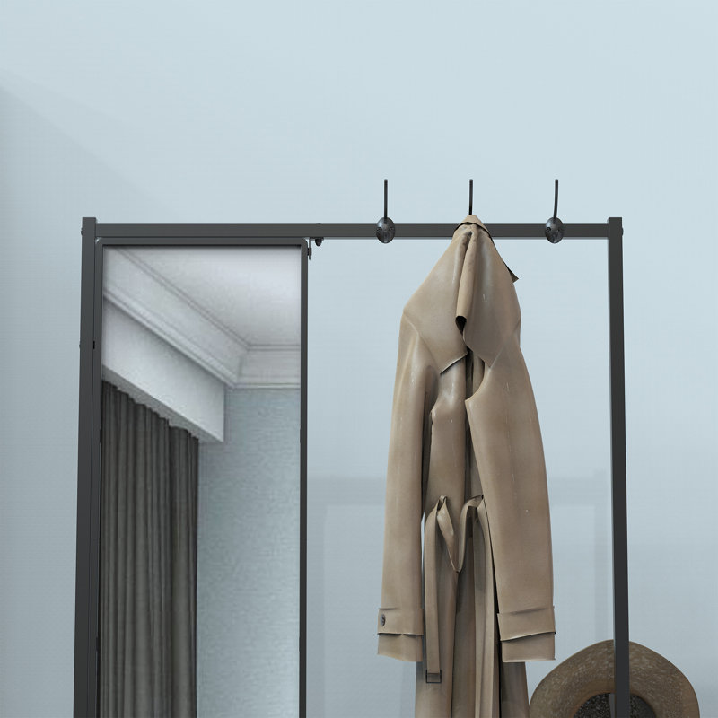 Portemanteau avec miroir