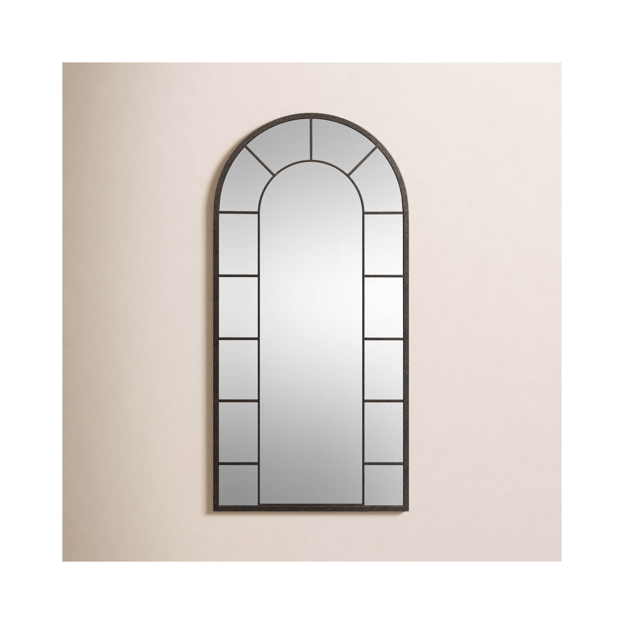 Baylen Metal PATTERN ARCH Wall Mirror