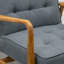 Castlewood Upholstered Solid Wood Accent Chair