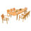 Dicha Outdoor 11 - Piece Teak Dining Set