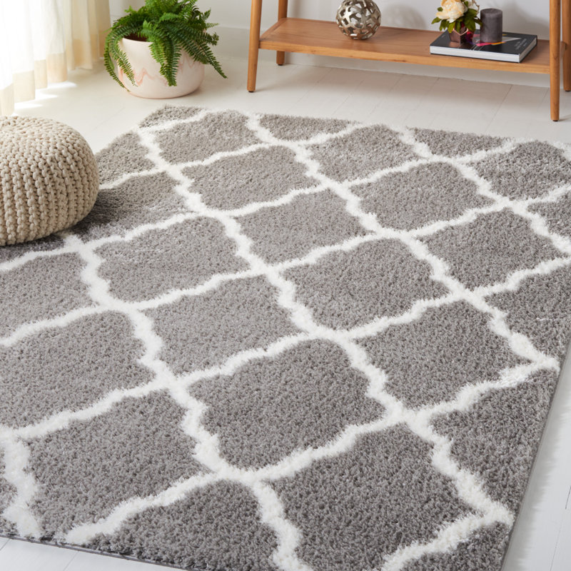 Tahoe Shag Performance Geometric Rug, Rectangle 8' x 10'