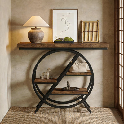 Table de couloir, console chic, table de vestibule fonctionnelle
