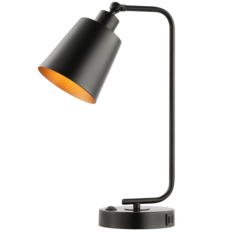 Marchienne Metal USB Desk Lamp