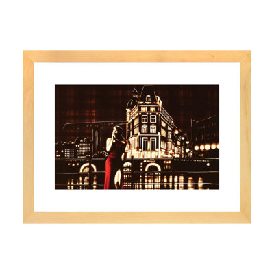 «My Night, My Town», reproduction encadrée sur papier