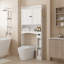 Freestanding Over the Toilet Storage