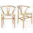 Deodat 79" Dining Table In Matte White And 6 Evelina Chairs In Natural-2129390134