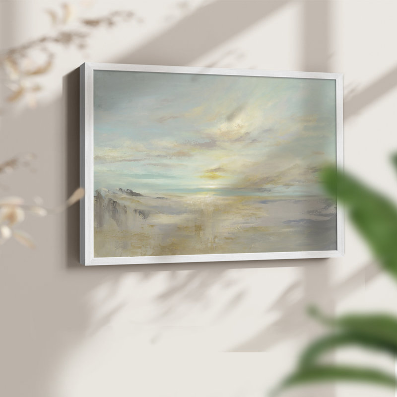 Après l'été - Reproduction encadrée - Restickable, H 22 po x l 28 po, Blanc