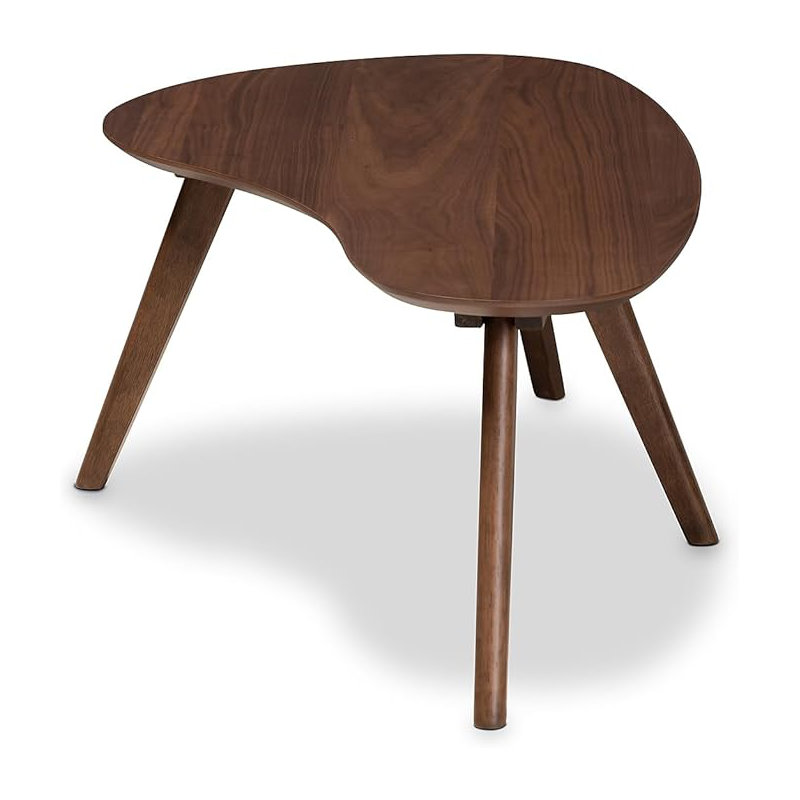  Scarlette MidCentury Modern Walnut Finished Coffee Table