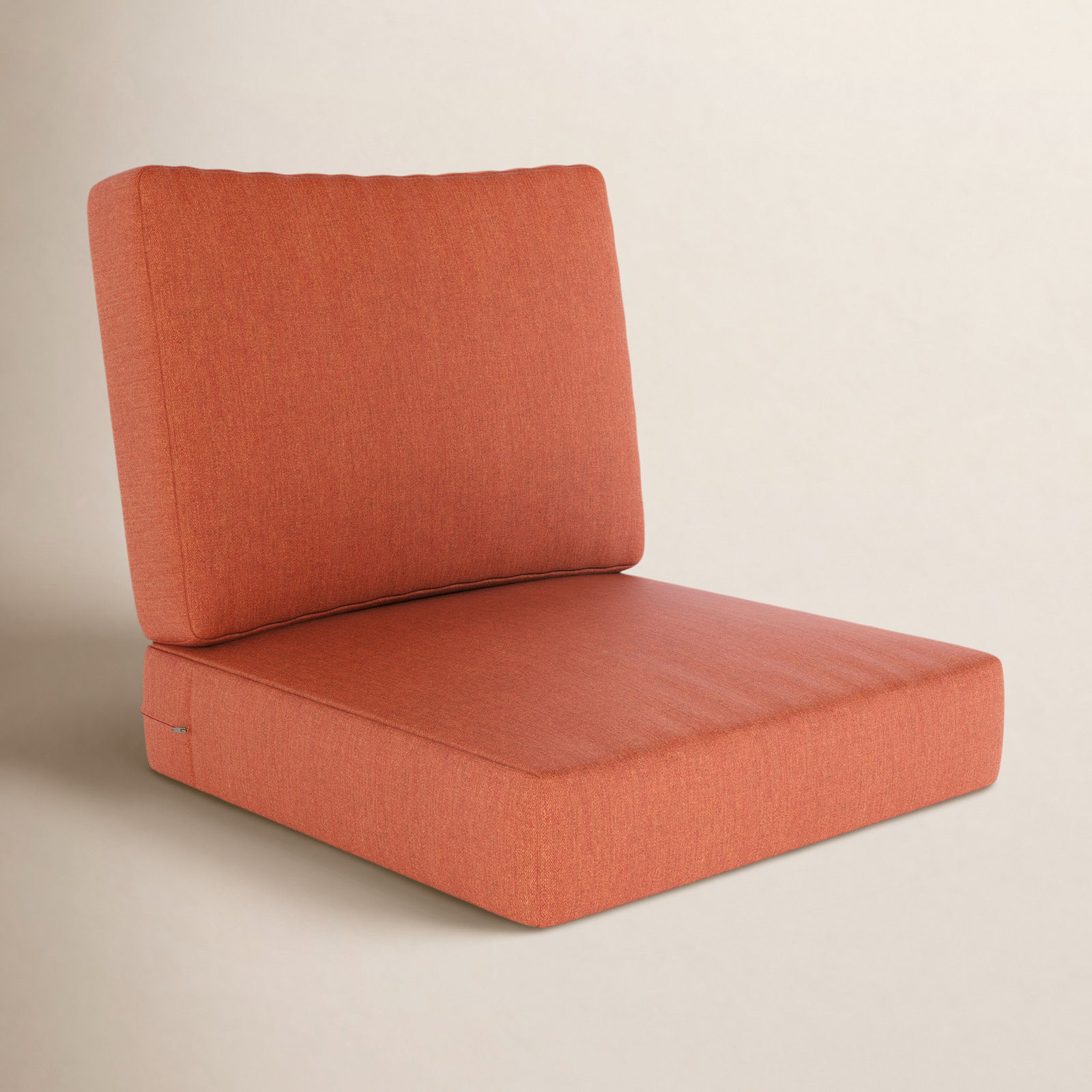 Lani 24" Sunbrella® Seat and Back Cushion, Sunbrella® Play Adobe