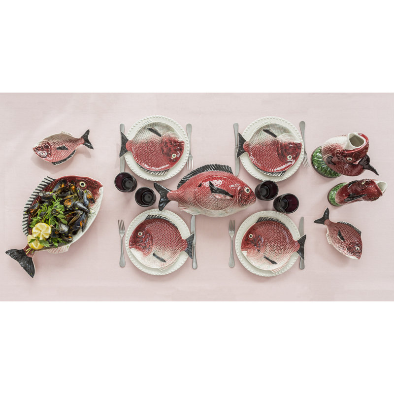 Fish Earthenware Platter