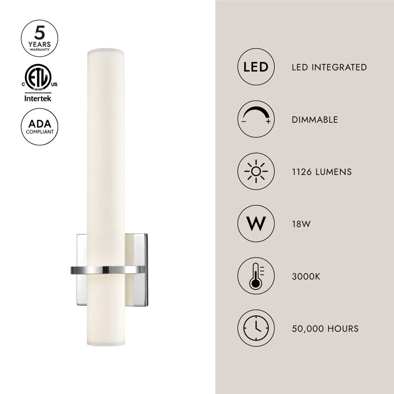 Bhutan 1 - Light LED Wallchiere, Black