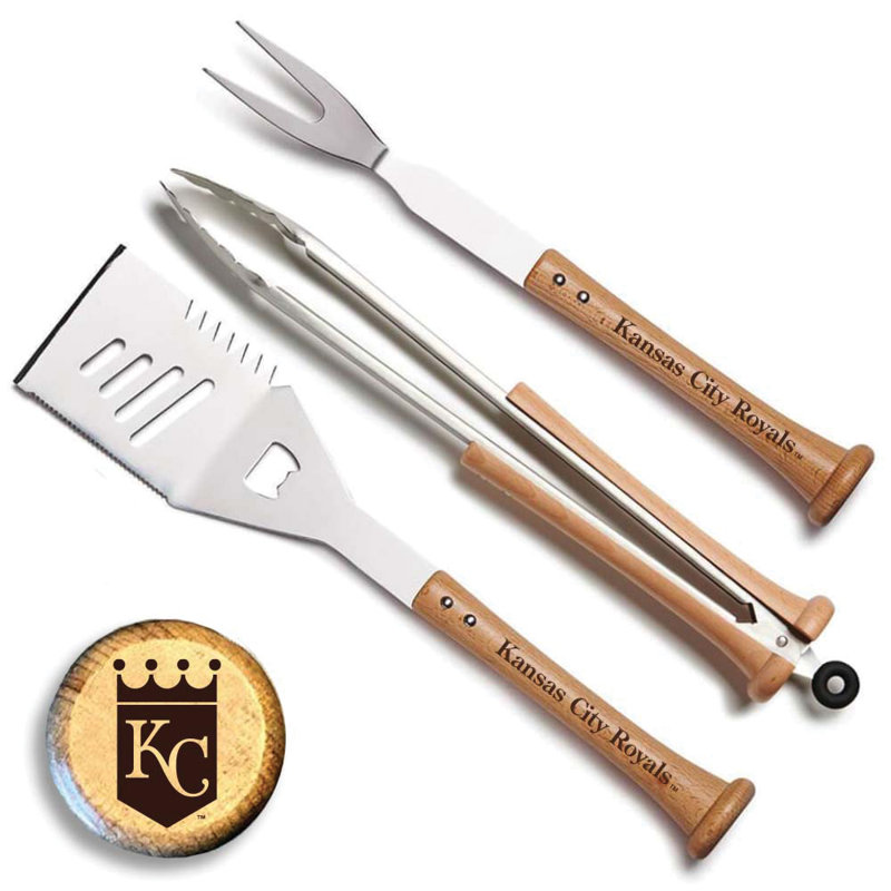 Grilling Tool Set, MLB Kansas City Royals