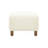 Comfortable Ottoman, White-58936569