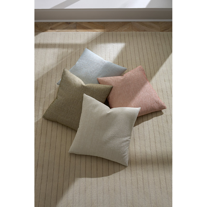 Calasetta Pillow Cover & Insert, Sand, Square 22"