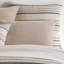 Ellison Stripe Linen Chenille Ivory Sham-2051540502