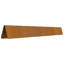 vidaXL Lawn Edging Weathering Steel Garden Outdoor Boundary Border Divider