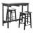 Donegal 2 - Person Four Leg Dining Set-1426079511