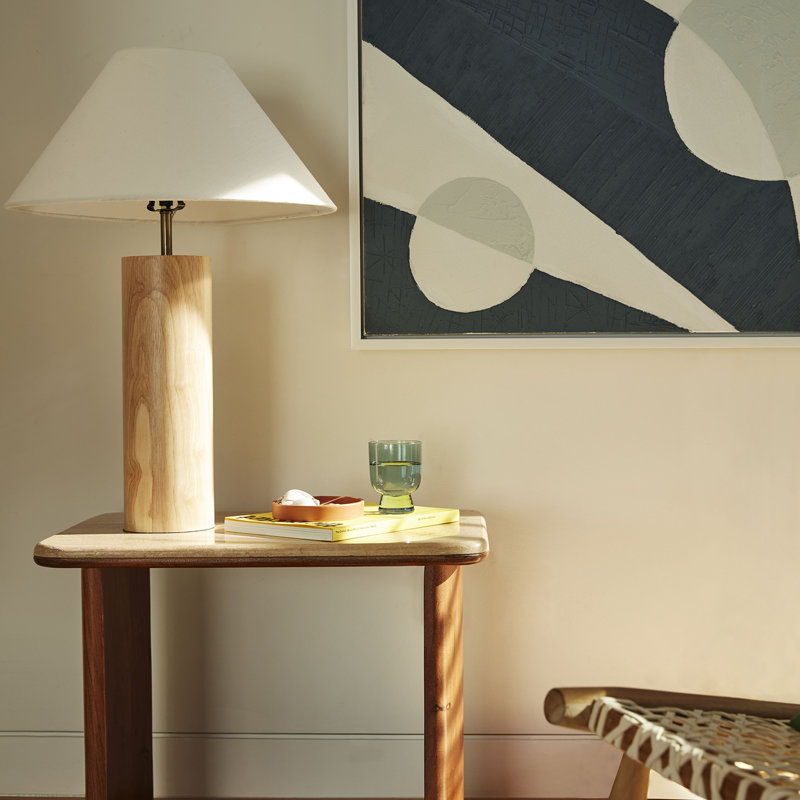 Starr Solid Wood Table Lamp, Natural