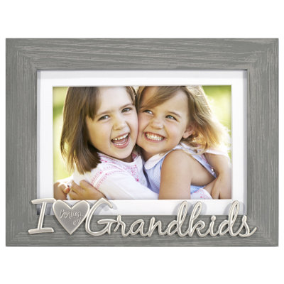 Traymore Gray Wood Matte Picture Frame