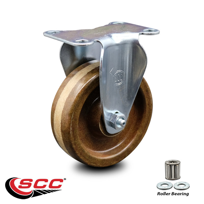 Phenolic Rigid Top Plate Caster
