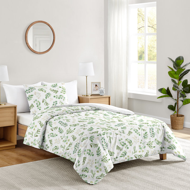 Ensemble d'édredon Botanical Floral Leaf par Sweet Jojo Designs