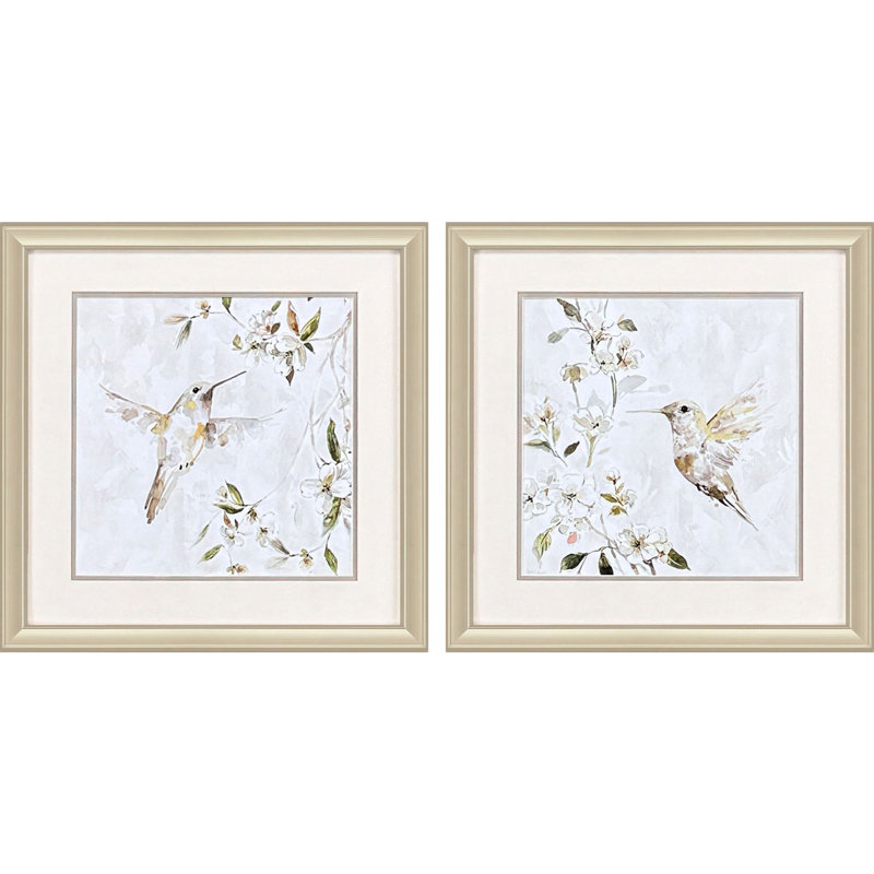 Hummingbird Song S/2 Print by Robinson Propac Images