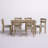 Laforest Solid Wood Dining Set-1067235321-1067853988