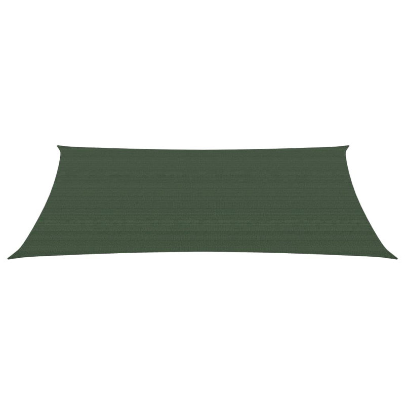 Bakerstown 3m x 4.5m Rectangular Shade Sail, 2m x 4.5m, Dark Green