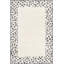 Tapis crème lavable à la machine à motif géométrique crème-1031547236